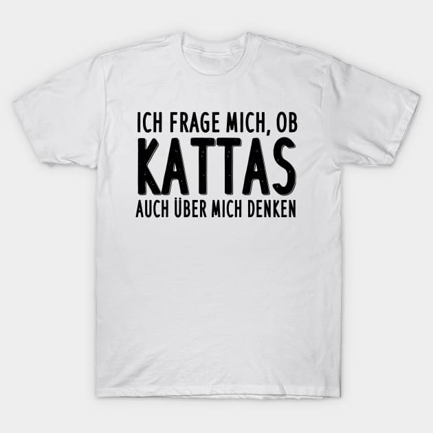 Katta Liebhaber Mädchen Spruch Tiermotiv Fan T-Shirt by FindYourFavouriteDesign